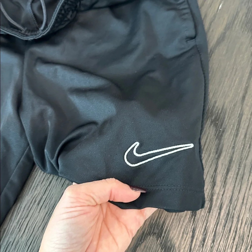 Nike Kids White and Black Athletic Shorts